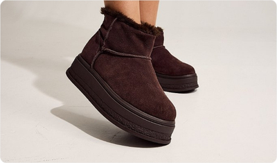 Bota Hiori Marrom em looks de inverno