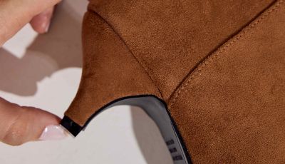 Look com Bota Cano Longo Zuna Preta