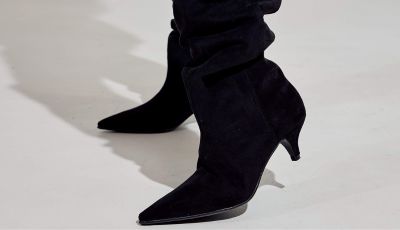 Detalhe solado tratorado Bota Zuna Preta