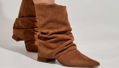 Bota Feminina Camille 2 em 1 Preta
