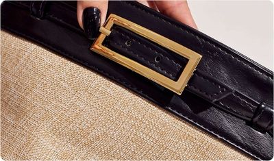 Detalhes Bolsa Jess Preta