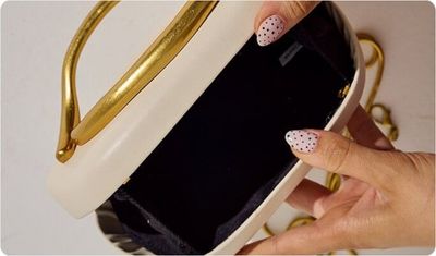 Detalhes Bolsa Joy Off White