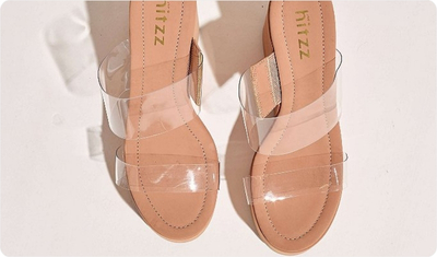 Detalhes Tamanco Kai Bege