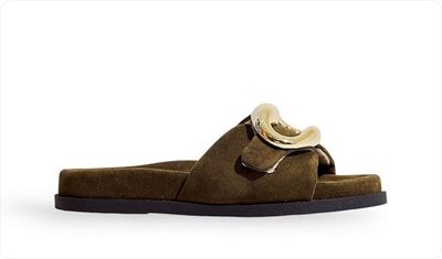 Rasteira Slide Feminina Sofi Marrom