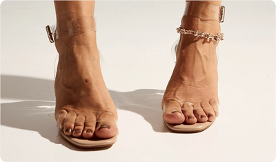 Sandália Kenya Bege Look Versátil