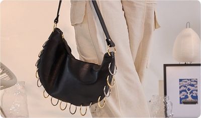 Estilo Bolsa Kuromi Preta