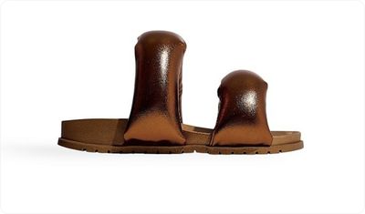 Papete Anatômica Feminina Puffer Lili Bronze