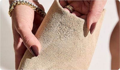 Detalhes Clog Lina Bege