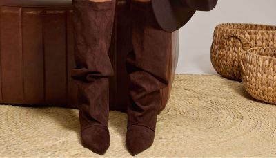 Bota Feminina Cano Longo Tratorada Zuna Preta