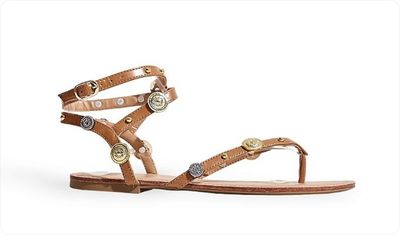 Sandália Rasteira Feminina De Dedo Livi Camel