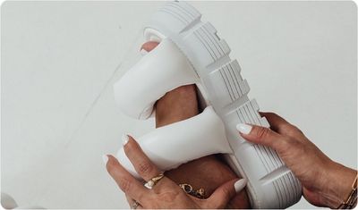 Tamanco Lulu Branco UseHitzz