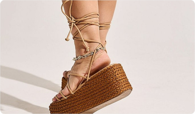 Sandália Malia Camel UseHitzz