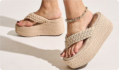 Tamanco Malini Nude Look Versátil