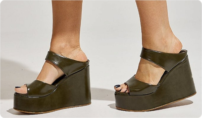 Tamanco Miley Verde UseHitzz