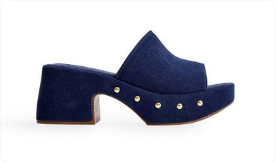 Tamanco Mizuki Azul Look Versátil