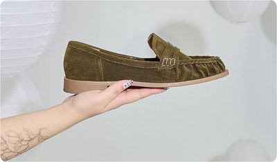 Mocassim Naoko Verde Militar UseHitzz