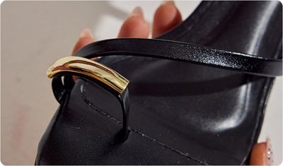 Estilo Sandália Nati Preta