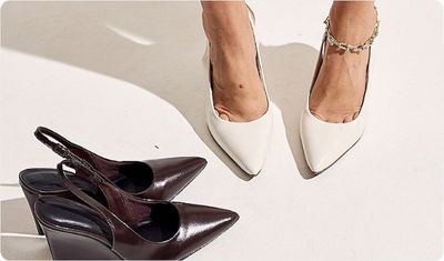 Scarpin Suzan Off White Look Versátil