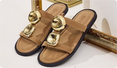 Sandália Cassia Bege UseHitzz