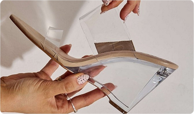 Detalhes Tamanco Kylie Bege