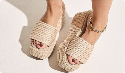 Tamanco Shanti Nude Look Versátil