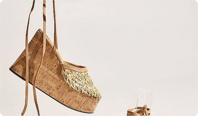 Detalhes Sandália Sol Bege