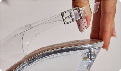 Estilo Scarpin Storm Prata