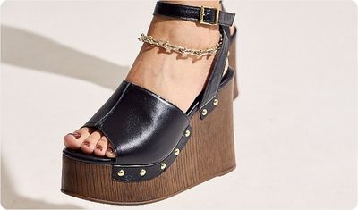 Sandália Roxie Preta Look Versátil