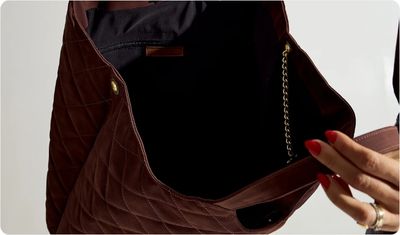 Estilo Bolsa Dada Camurça