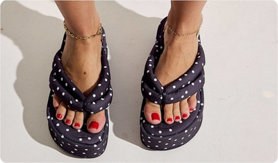 Chinelo Flatform Sakura UseHitzz