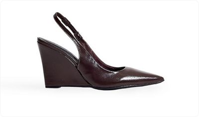 Scarpin Feminino Salto Anabela Suzan Marrom