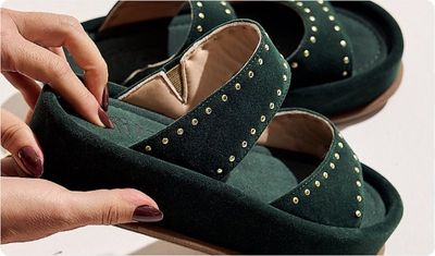 Detalhes Flatform Taka Verde
