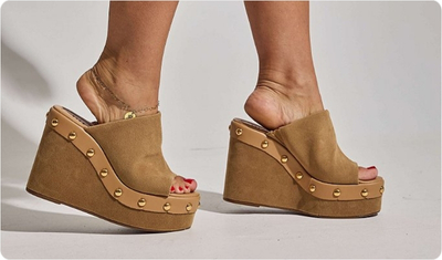 Tamanco Zaira Bege UseHitzz