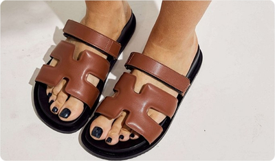 Papete Anatômica Feminina Velcro Zalica Camel
