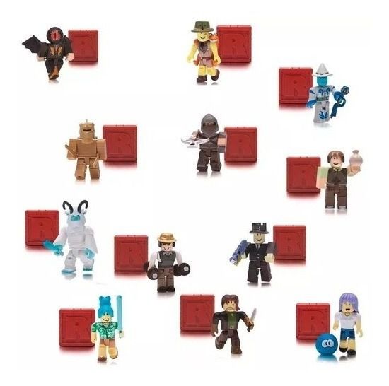 Brinquedo Blocos Boneco Roblox Cubo Surpresa Serie 4 10782 Magazine Futuristic - 6 cubos roblox personagens surpresas original virtual code