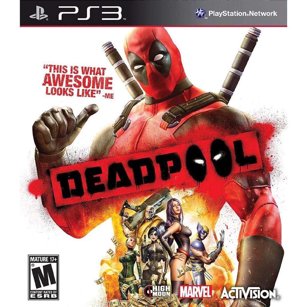 Jogo Novo Lacrado Deadpool The Game Para Playstation 3 - Magazine Futuristic