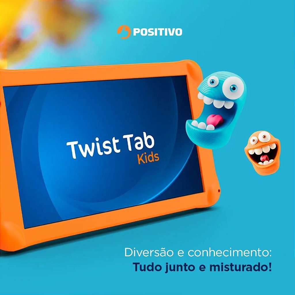 Tablet Positivo Twist Tab Kids Preto T770KC 32GB - VIIT - A Tecnologia nos  Aproxima!