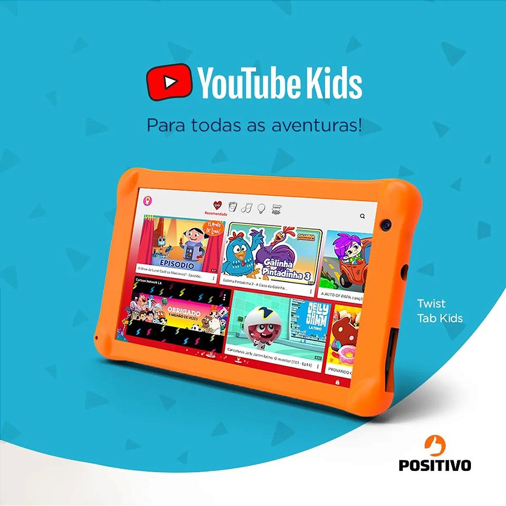 Tablet Positivo Twist Tab Kids Preto T770KC 32GB - VIIT - A Tecnologia nos  Aproxima!
