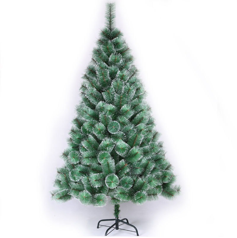 Árvore Pinheiro De Natal Verde Modelo Needle Com Neve 90 Cm A0609M