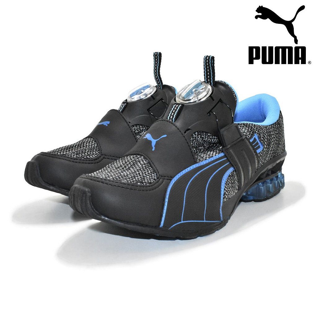 puma disc preto e roxo