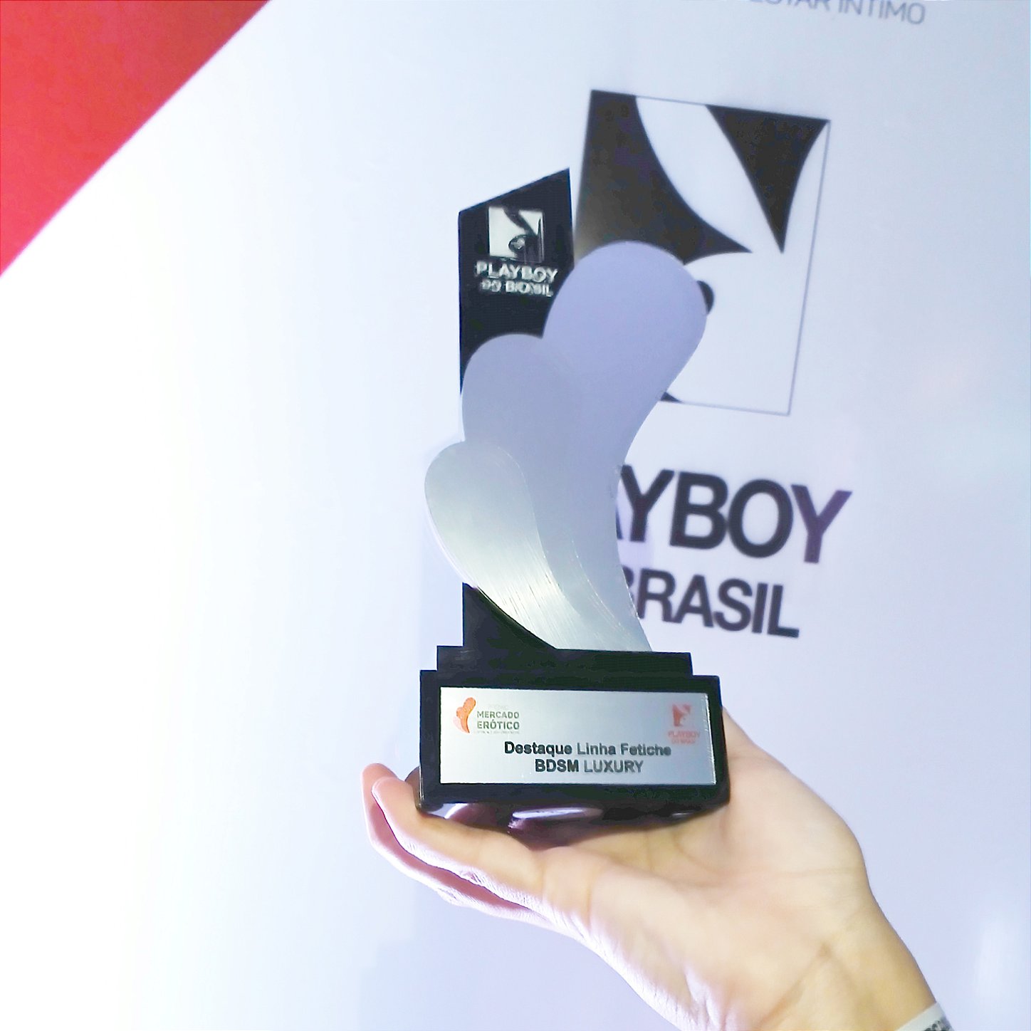 Premio Playboy Brasil e Mercado Erotico Destaque Linha Fetiche 2024