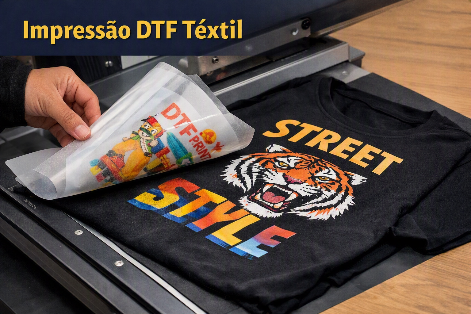Impressão DTF Têxtil