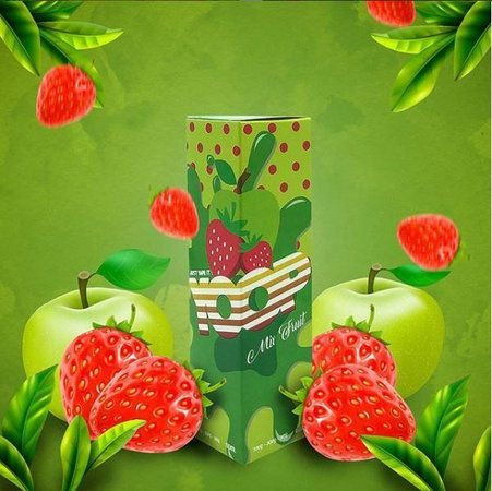 LÍQUIDO MIX FRUIT STRAWBERRY GREEN APPLE - YOOP 9 336eee2018
