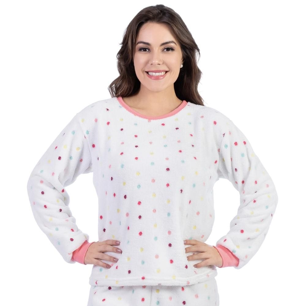 Pijama Inverno Feminino Adulto Fleece Soft Plush– Cia da Malha Pijamas