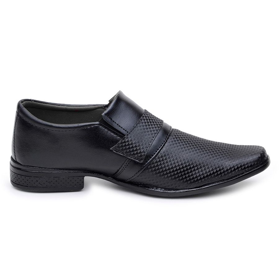 Sapato Social Masculino Conforto Giolo 838 Preto Verniz - Essência Brasil