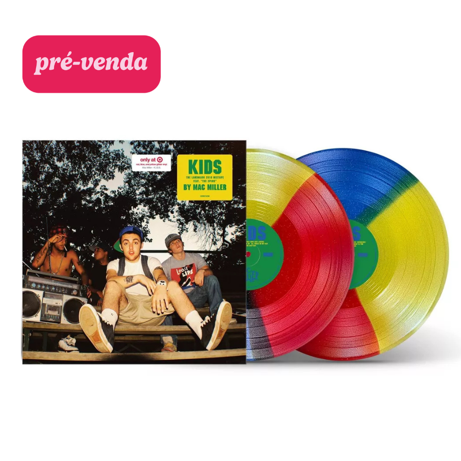 新品 Mac Miller / K.I.D.S. 2LP レコード Vinil Mac Miller - Kids (Limited Edition Red, Blue And