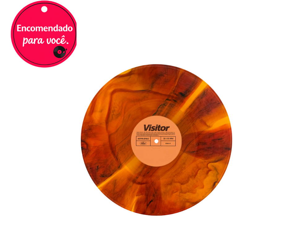 Vinil Sienna Spiro - Visitor ( Blood Records Limited Edition) Leia