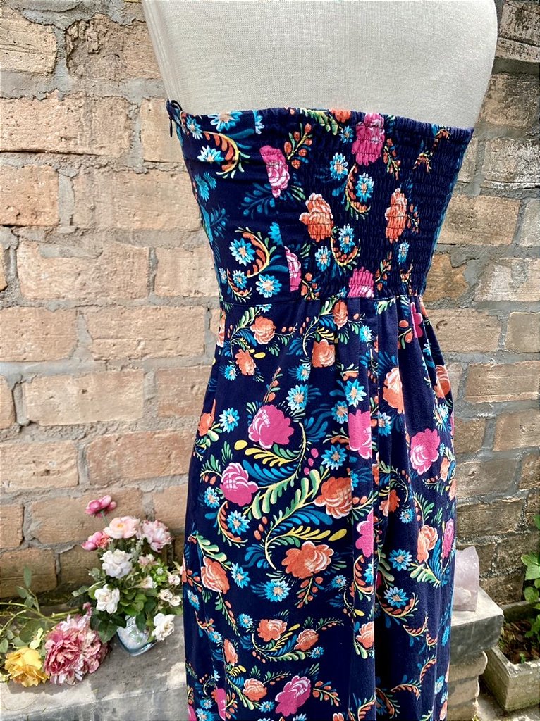 vestido floral antix