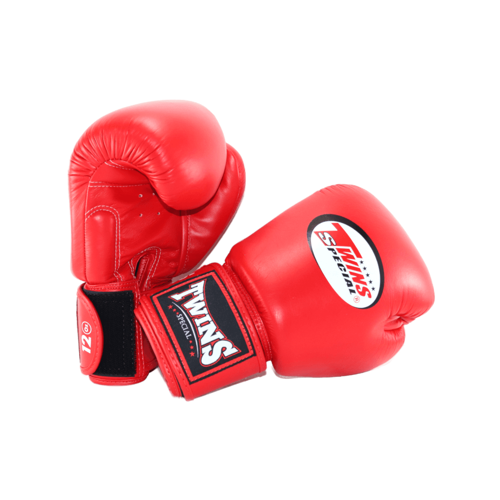 Luvas Twins Special BGVL3 Vermelha - Profissional para Muay Thai
