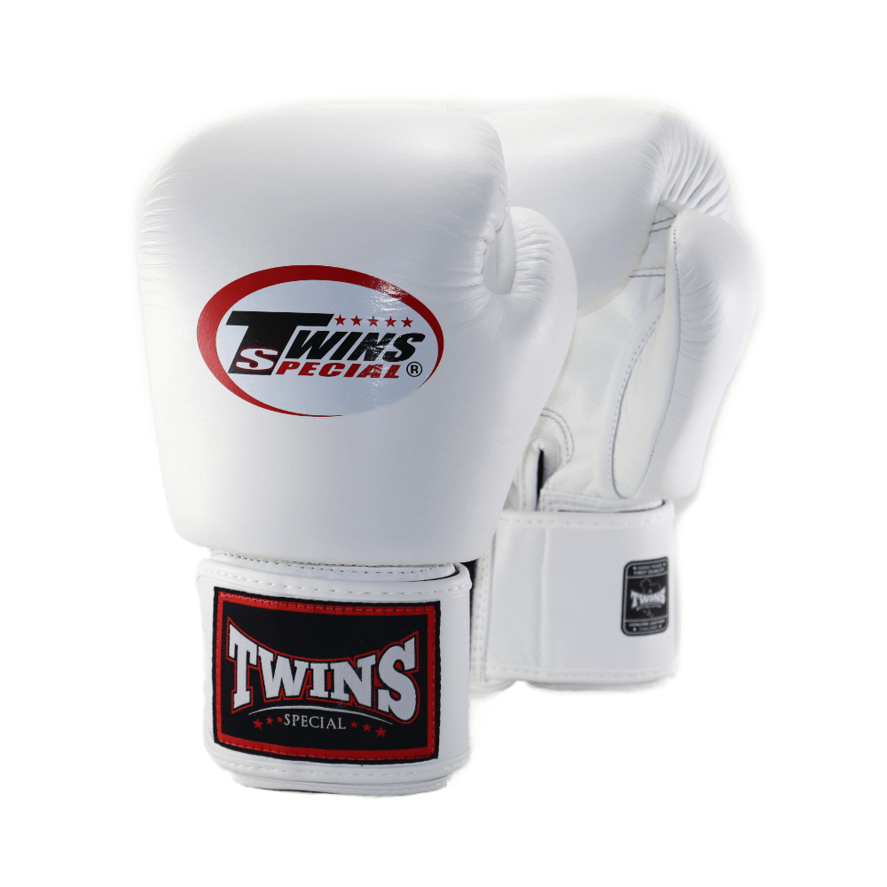 Luvas Twins Special BGVL3 Branca - Profissional para Muay Thai e